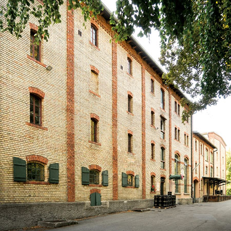 Historisches Brauereigebäude der Brauerei Härle
